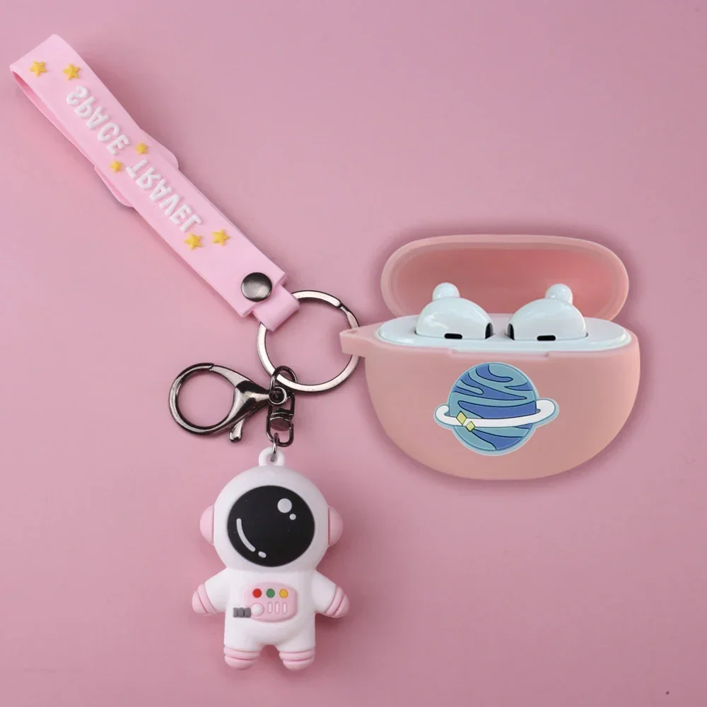 Для OPPO Enco Free 2 Чехол Мультяшные наушники защитный чехол для OPPO air /Enco X Силиконовый беспроводной Bluetooth милый чехол для телефона