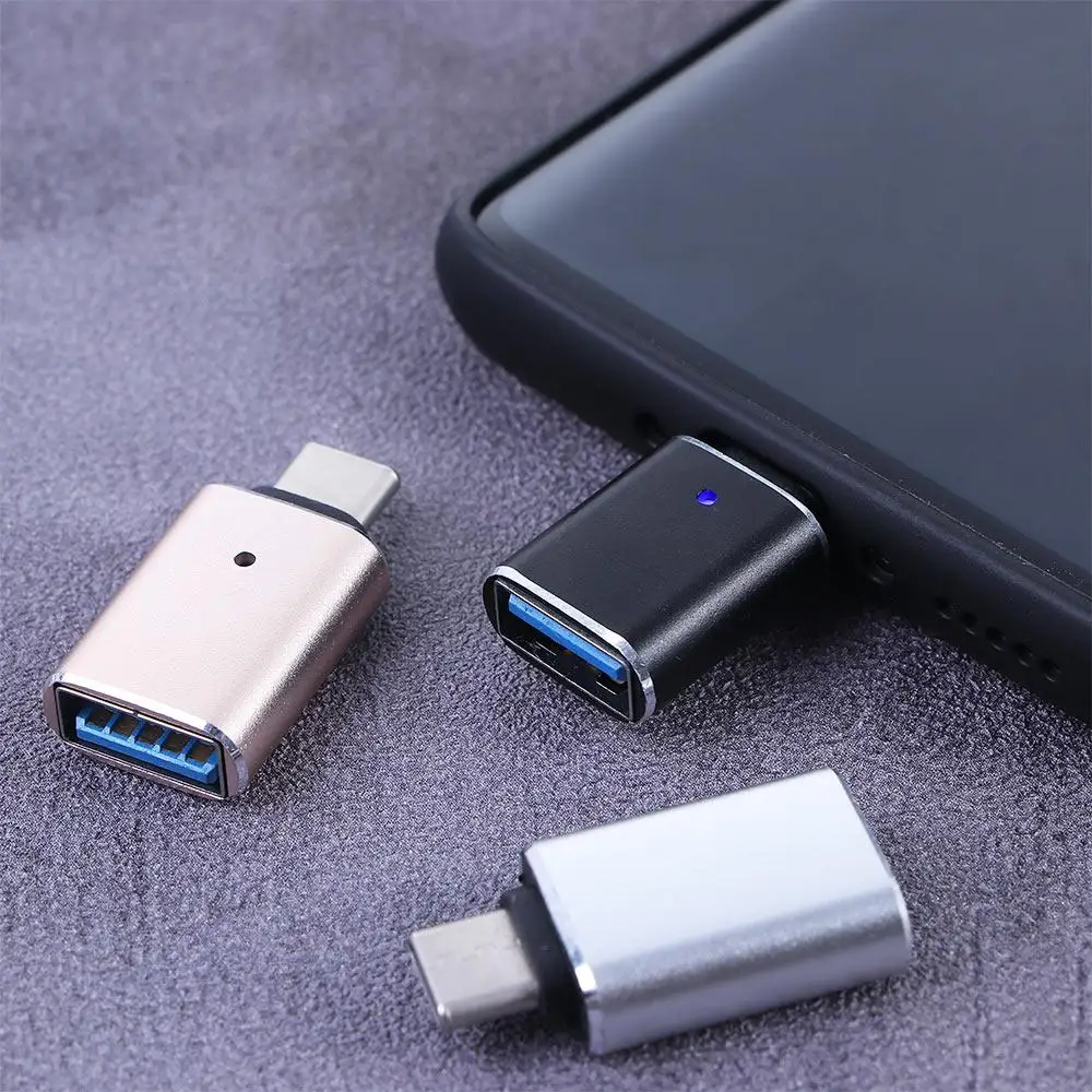 Charging Data OTG Connector Type C Male Male to Female Type C To USB3.0 U Disk Reader USB Converter USB C Adapter OTG Cable