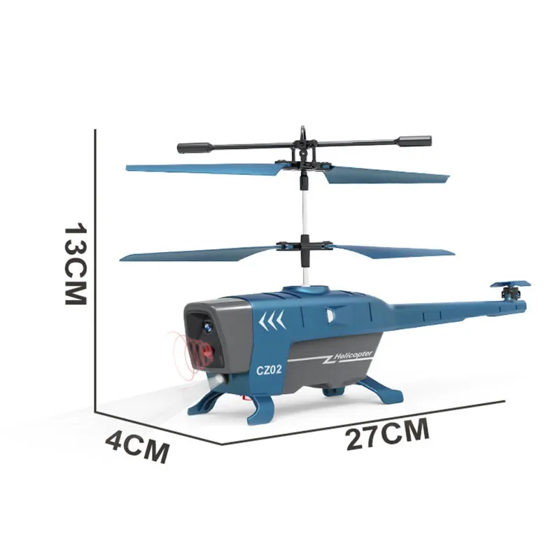 Dron con control remoto para niños, helicóptero de inducción inteligente, evitación de obstáculos, CZ202, 2,5 canales