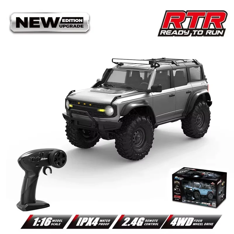 Neues 2025, HB-R1601-R1609, 1:16, Ford Horse Rc, ferngesteuertes Modellauto, Simulationsauto, Allradantrieb, Geländewagen, Jungenspielzeug
