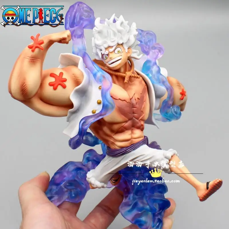 One Piece Luffy Gear 5 Anime Figure Nika 17cm  Action Figures Pvc Figurine Statue Model Collection Doll Decoration Toys Gift