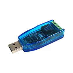 Isolated Industrial Grade USB to RS485 Communication Module 5V TVS Protection Short Circuit Protection Automatic Flow CH340E