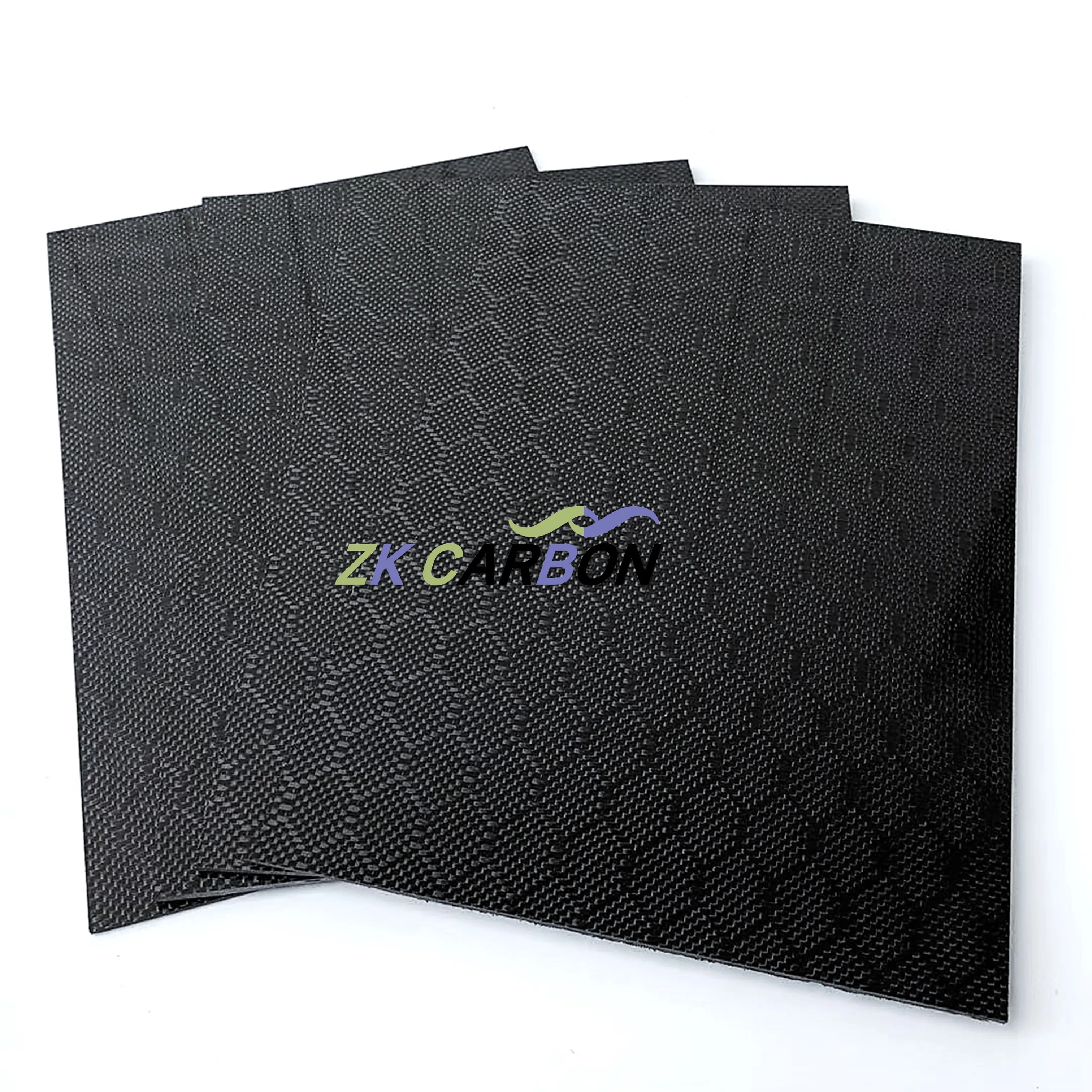 600x500mm Honeycomb Texture Surface Carbon Fiber Plate Sheet Glossy Carbon Fiber Plate 3K High Composite Hardness Material