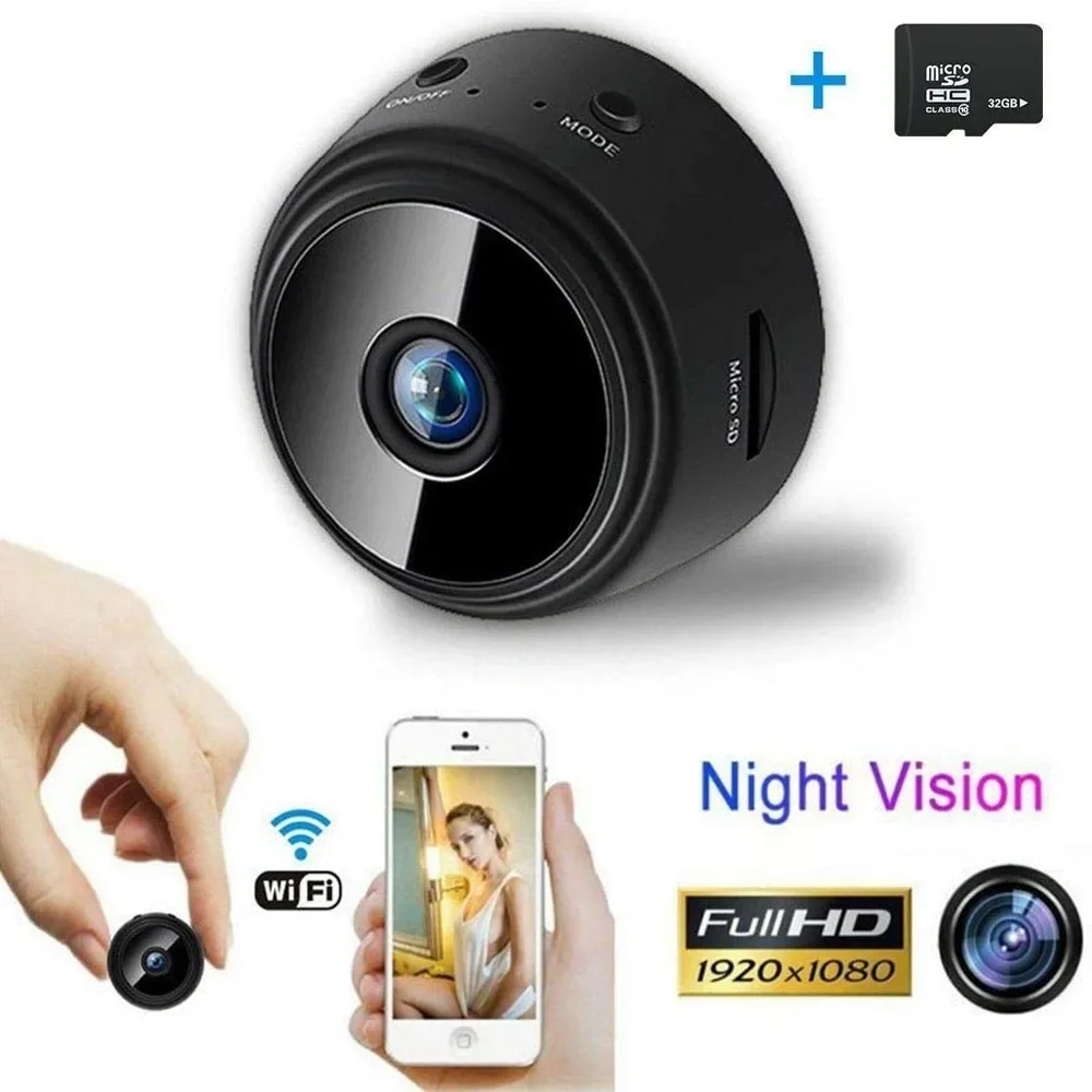 1080P Network Camera A11 Mini Voice Wireless Wifi Camera Night Version Video Surveillance Camera