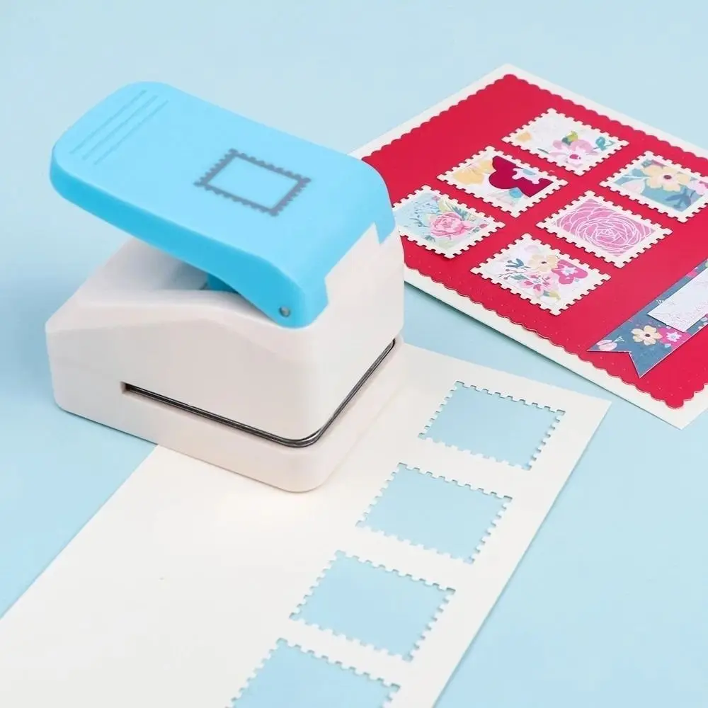

Labor Saving Stamp Border Punch 2.87x2.39cm DIY Embossing Machine Cutting Craft Handmade Toothed Puncher Embosser Craft