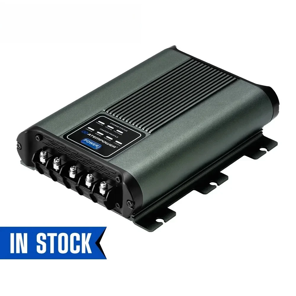 Lithium Battery Lead Acid Car RV 30A 12V Dual Battery System DC TO DC Battery Charger