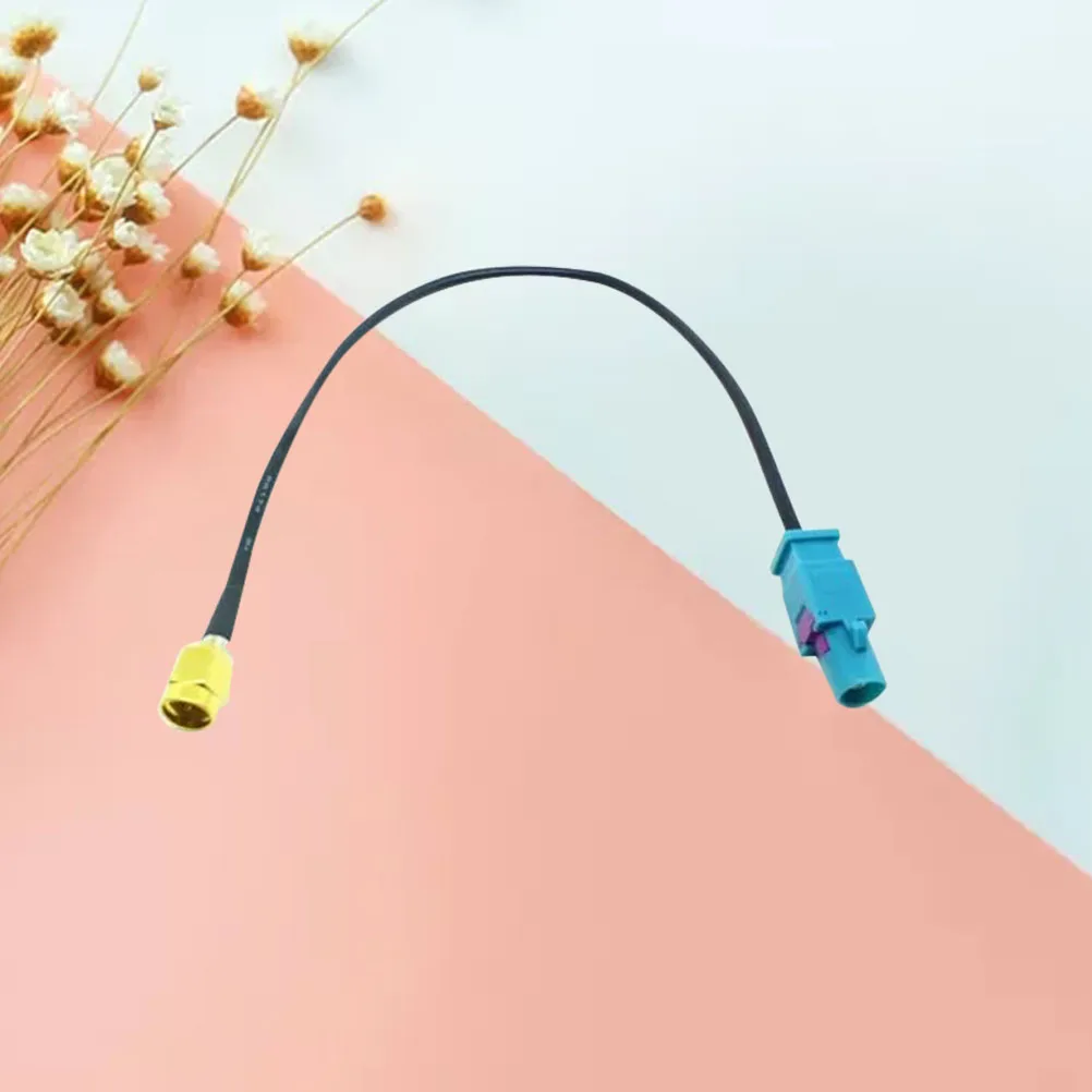 

Antenna Conversion Head Aerial Adapter Cable Car Stereo Connector Durable Easy Install Compatible Cars Practical Long Lasting