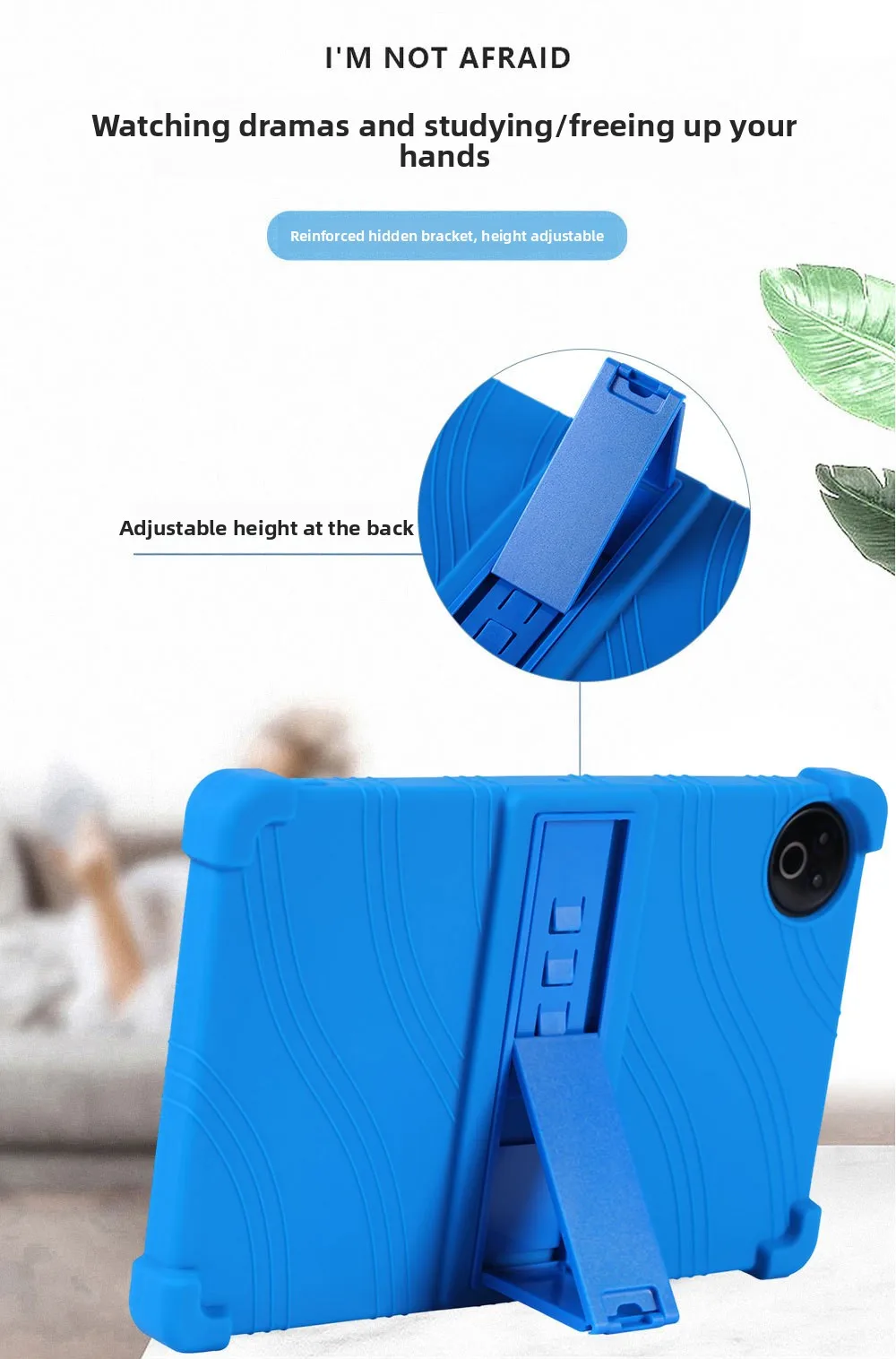 Kinderfreundliche, stoßfeste TPU-Hülle für Evermyth KB1001 10, vollständig abdeckender Stoßfänger mit verstellbarem Ständer, mehrere Farben – Detail 5