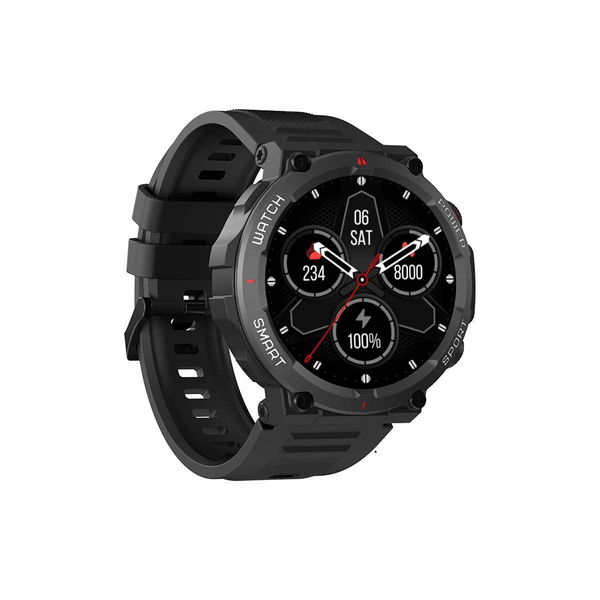 

XDZ W50.Watch, 1.39-inch screen, 360*360 resolution, 370mAh battery, 10-meter water resistance, multi-functional smartwatch