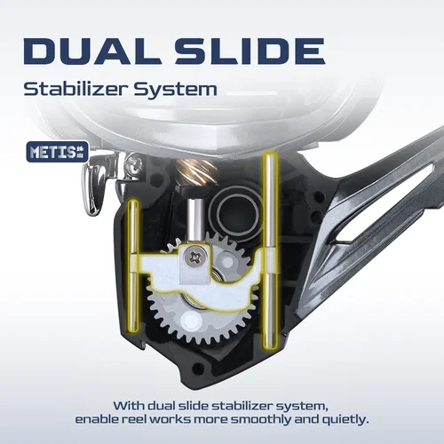 Imagen 2 del producto TSURINOYA METIS 1000 2000 3000 carrete de pesca giratorio 8kg carrete de señuelo de arrastre ligero 8 + 1 rodamientos bobina de pesca de agua salada de lubina