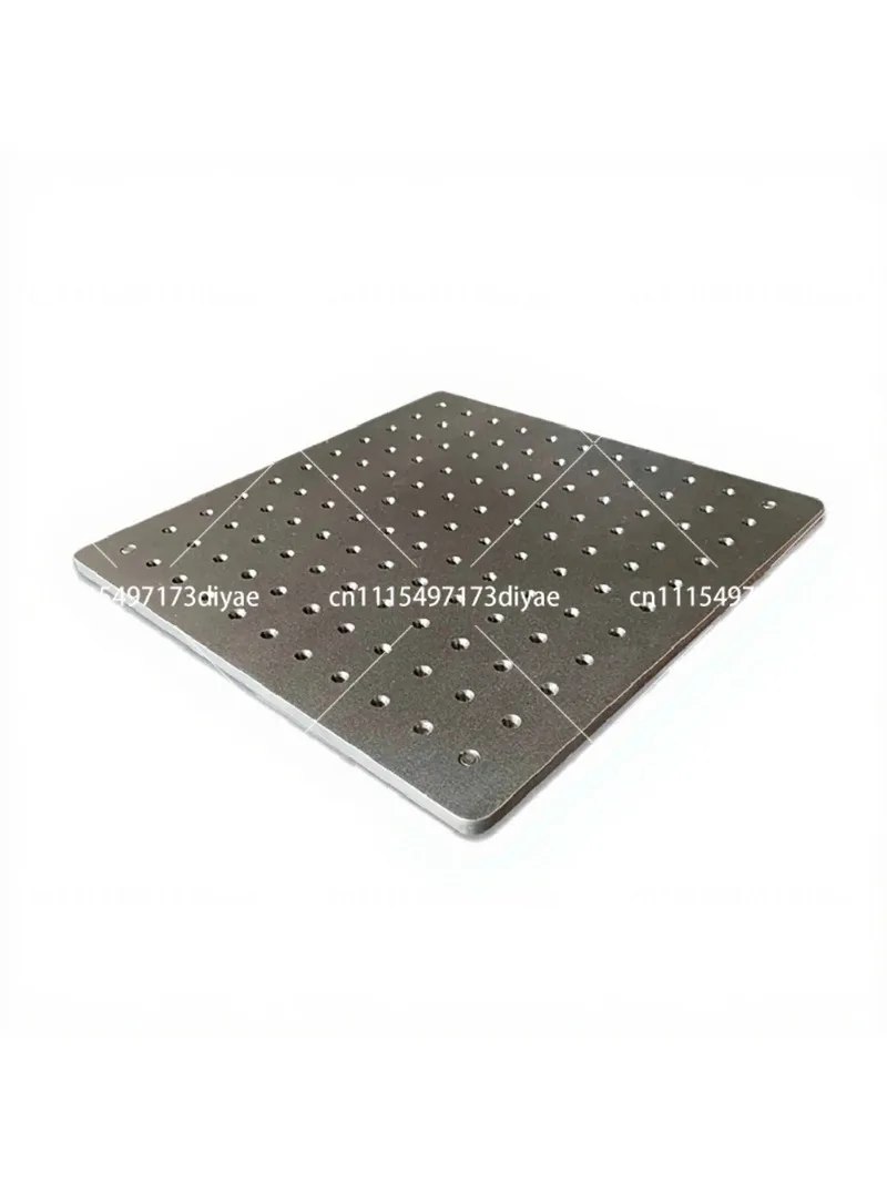 Stainless Steel Optical Breadboard 150x150x8mm Flat Platform Work Table for Laboratory Experiments