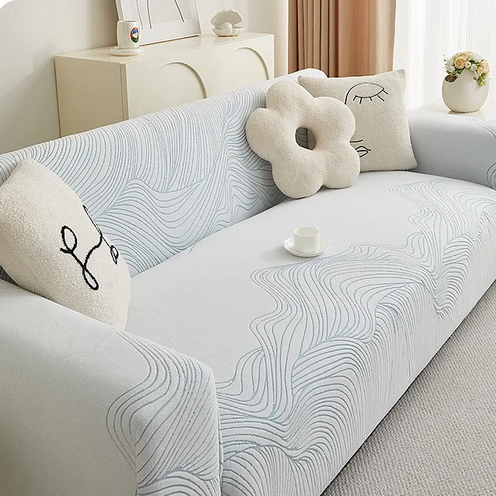 أريكة مرنة أغطية غطاء أريكة حديث لغرفة المعيشة الزاوية الاقسام L-شكل كرسي حامي غطاء أريكة 1/2/3/4 مقاعد #2