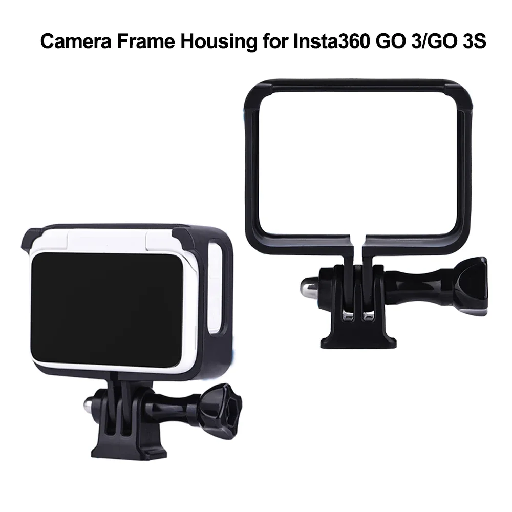 กรอบที่อยู่อาศัยสําหรับ Insta360 GO 3/GO 3S แบตเตอรี่กรอบป้องกัน Mount CAGE อุปกรณ์เสริมสําหรับกล้อง Action