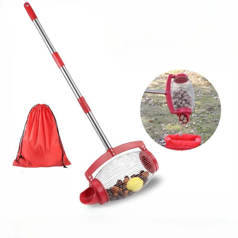 Garden Tool Pick Up Labor-Saving Walnuts Pick Up Nut Gatherer Nut Catcher Chestnut Picker Nut Collector Fruit Picker