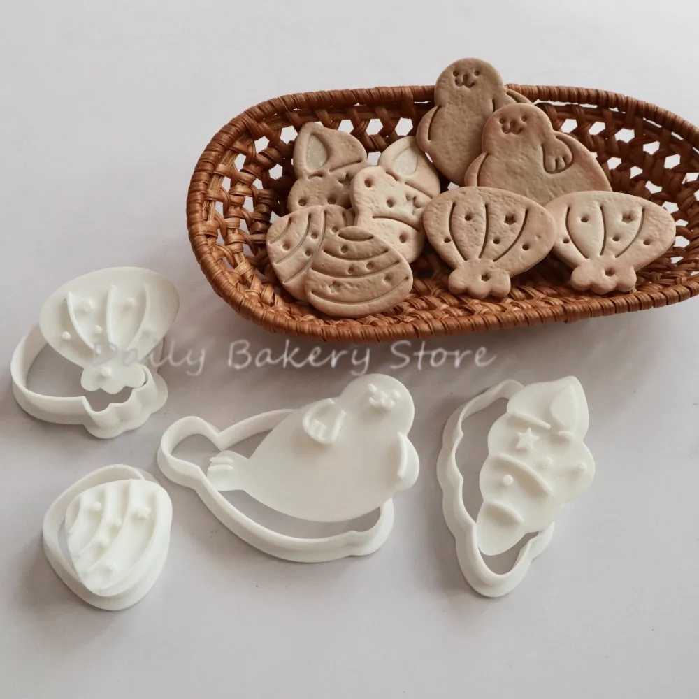 Ocean Animals Cookie Cutter Marine Organism Biscuit Mold Shell Conch Seal Sea Monster Fish Cookie Mold DIY Biscuit Baking Tool