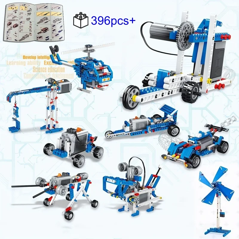 FUNXINEE Creatieve Technische Bouwstenen DIY Set MOC Kit Montage Stenen STEM Educatieve Leermodellen Vakantiecadeau Kinderen