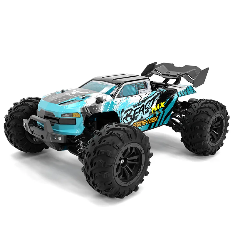 2.4g animal sg116max carro de escalada off-road de controle remoto de alta velocidade 1:16 modelo bigfoot anfíbio tração nas quatro rodas presentes para meninos