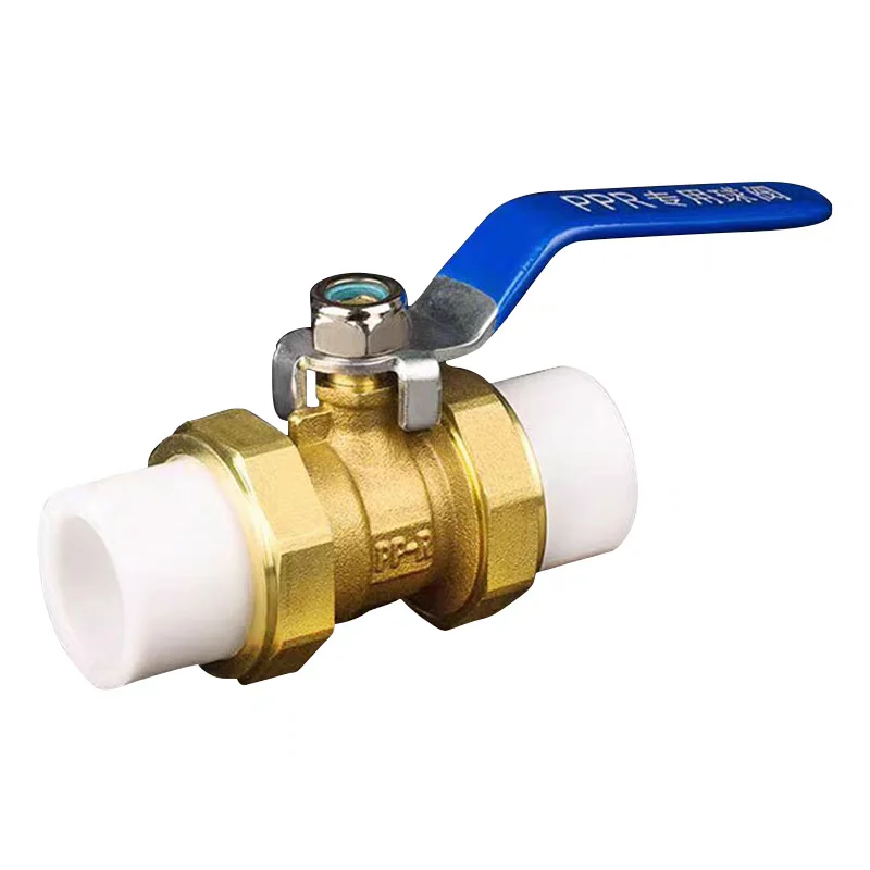 

Домашний двойной свободный шаровой кран PPR 20 25 32 трубы, латунный кран, фитинги для водопроводных труб, переключатель горячего расплава, свободный клапан 1/2 дюйма, 3/4 дюйма, 1 дюйм