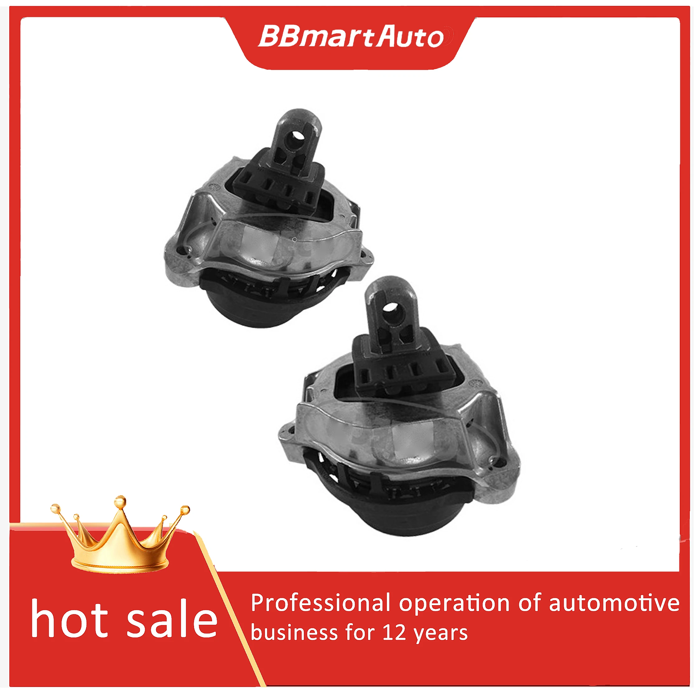 

22116878247 22116864828 BBmart Auto Parts Engine mounts For BMW 5 G30 740dX 740LdX 540dX X4 M40dX