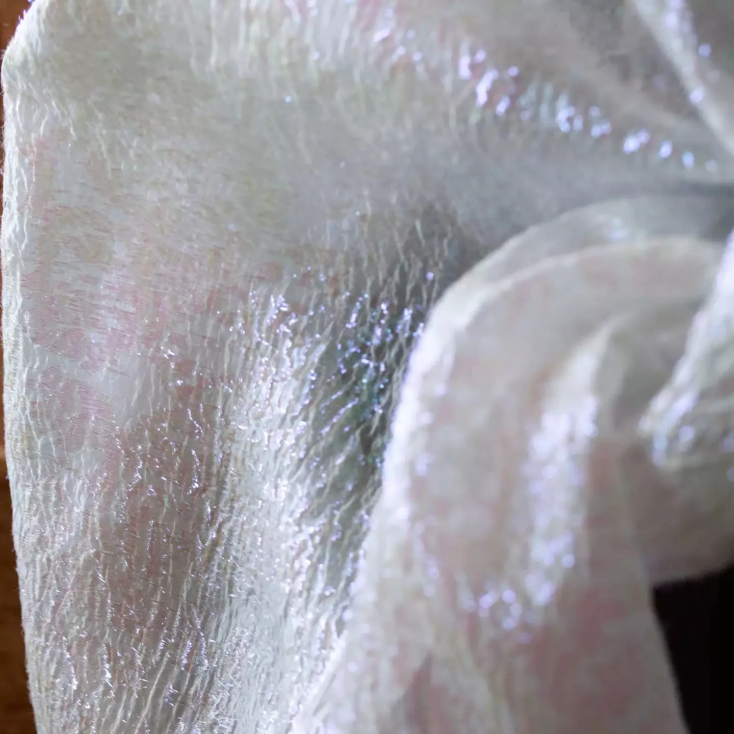 Materiał DIY: Błyszcząca, trójwymiarowa, plisowana tkanina w kolorach marzeń, tło do strojów Han Chińczyków, dekoracja sceniczna, moda