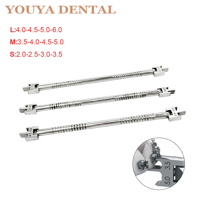 

1pcs Dental Stainless Steel Orthodontic Bracket Locator Adjustable Precise Positioning Bracket Dental Instrument Tools