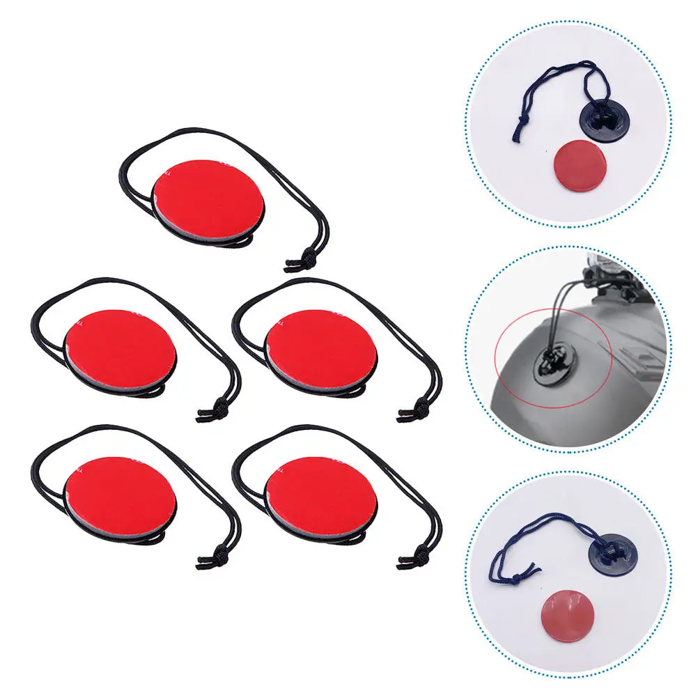 5Pcs Professional Camera Tether for Sports Cameras Anti-Lost Safety Rope Portable Fixator with Adhesive Backing Gear