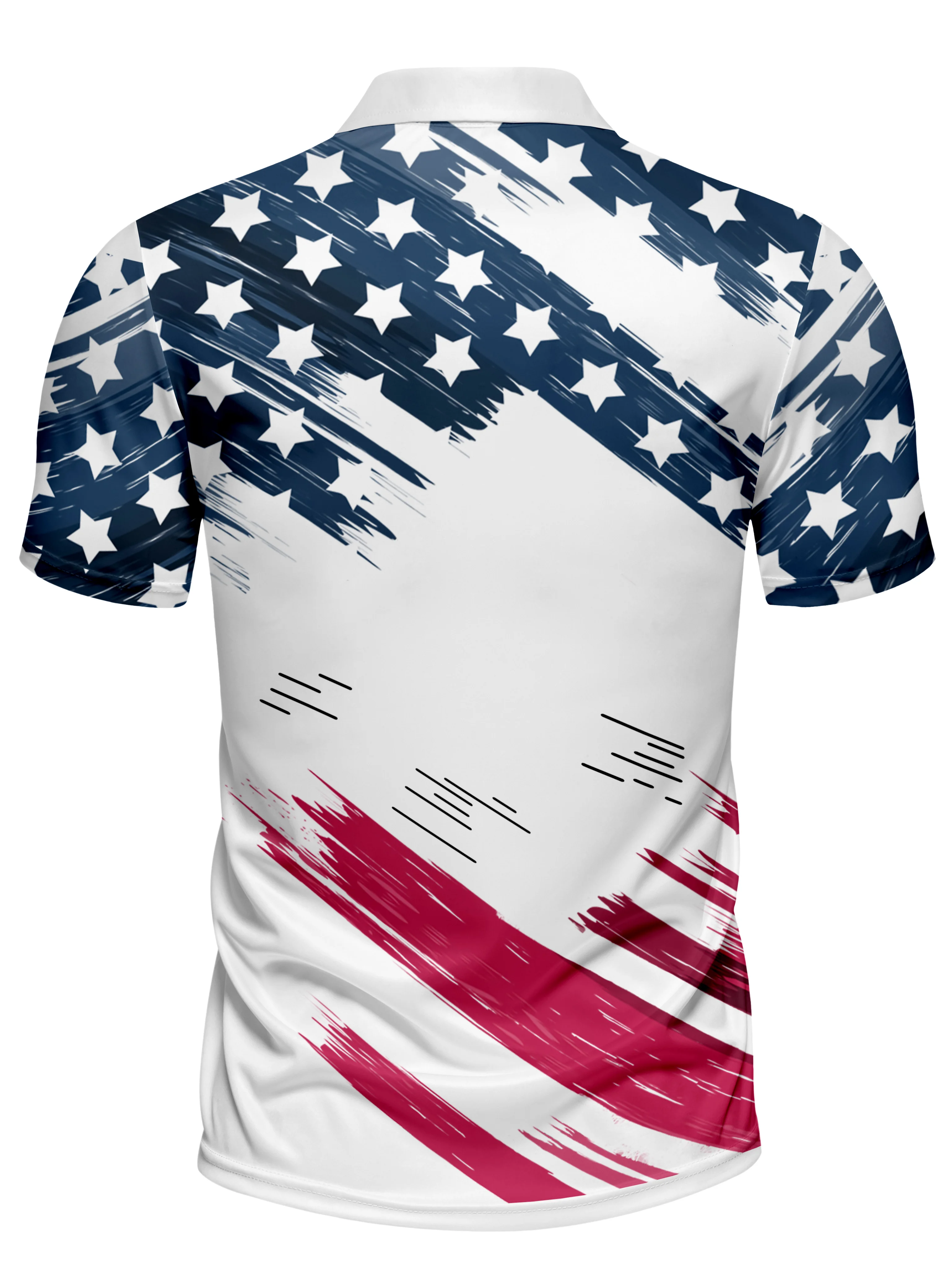 Fashionable summer men's polo casual regular polo short sleeved lapel top