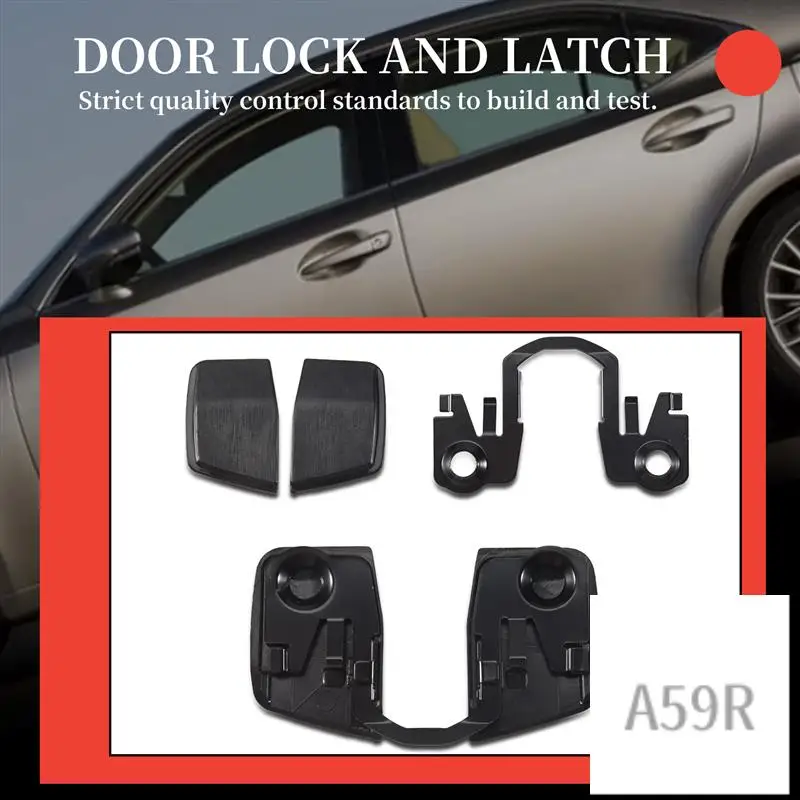 

R9-TRD Door Stabilizer Door Lock Protector Latches Stopper Cover For Lexus All Series ES GX460 LC LS LX NX RX UX