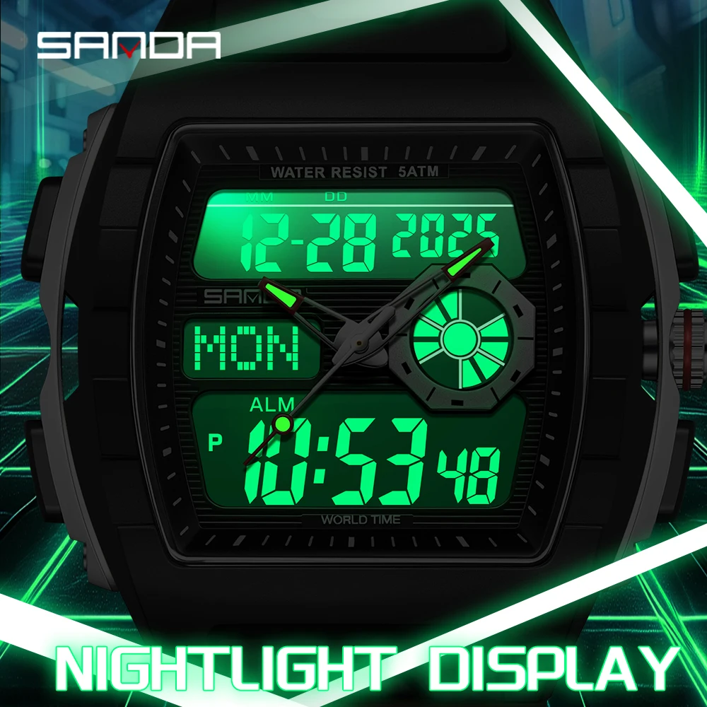 SANDA 3397 Nouvelle Montre Ten - Men'S Fashion Week 2026 avis et prix