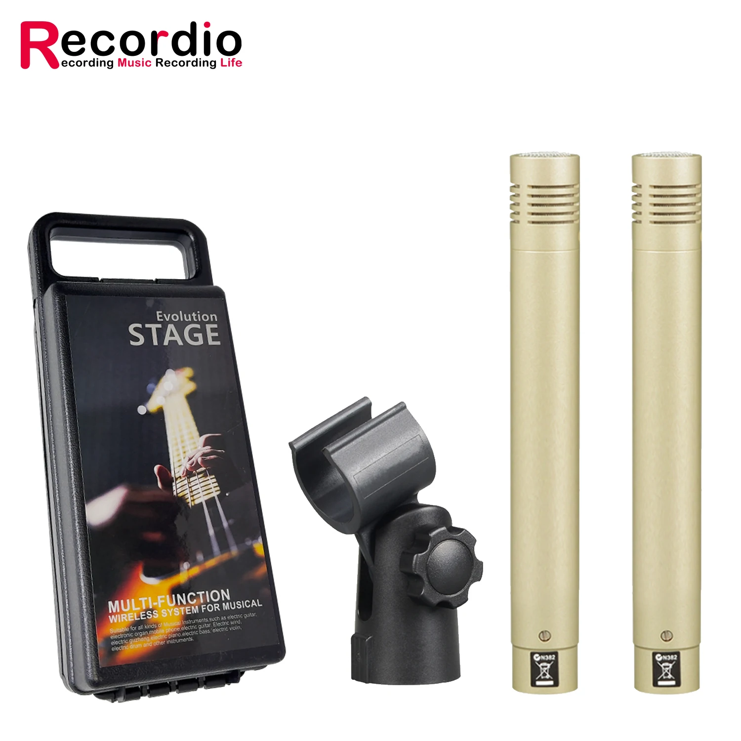 

GAM-DK10 Professional small diaphragm vocal instrument condenser microphone, with microphone core, compact and convenient