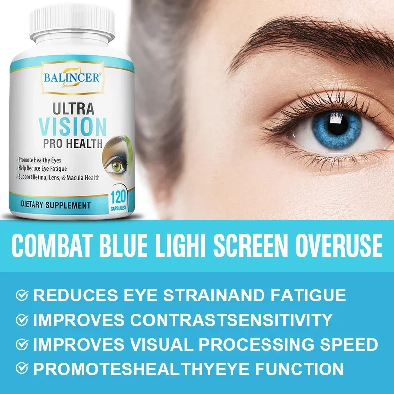 BALINCER Eye Health Complete Product - Eye Health Supplement, Vitamin A, Lutein & Zeaxanthin, Vision Health, Relieve Eye Fatigue