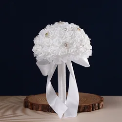 Delicate rose bouquets, romantic and creative bridal supplies, suitable for engagement, wedding, home decor