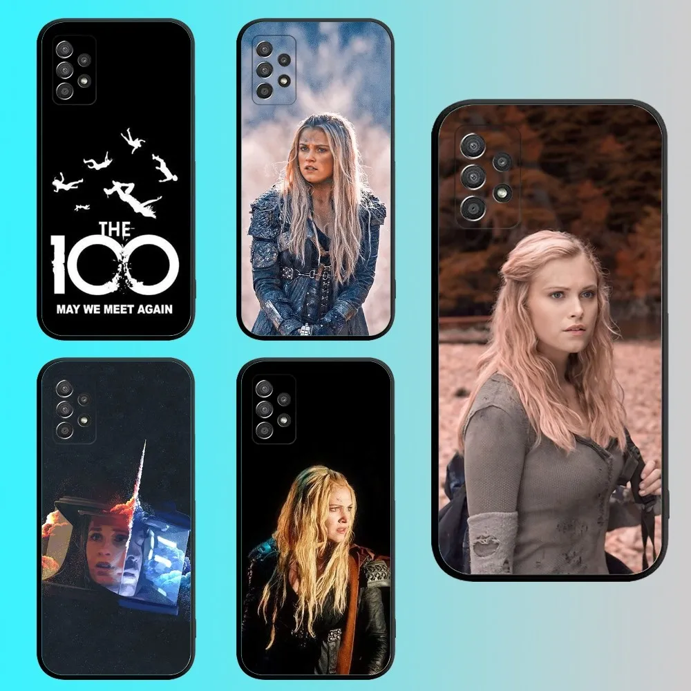 Clarke Griffin the 100 Phone Case For Samsung S 25,24,21,22,23,30,20,Ultra,Plus,Fe,Lite,Note,10,9,5G Black Soft