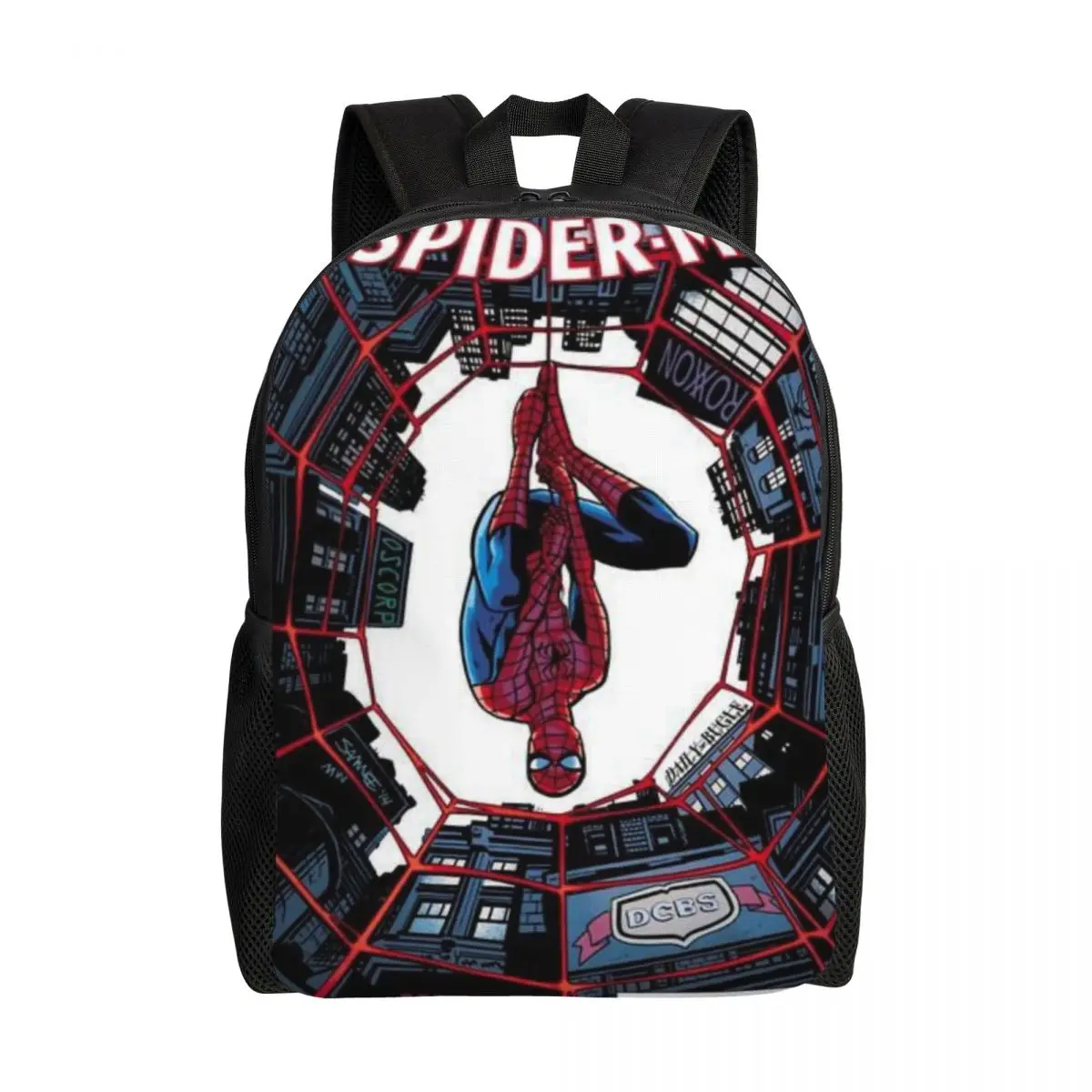 

Marvel Spider-Man Backpack, Women's Oxford Cloth Backpack, Men's School Bag, Travel Backpack, Laptop Backpack