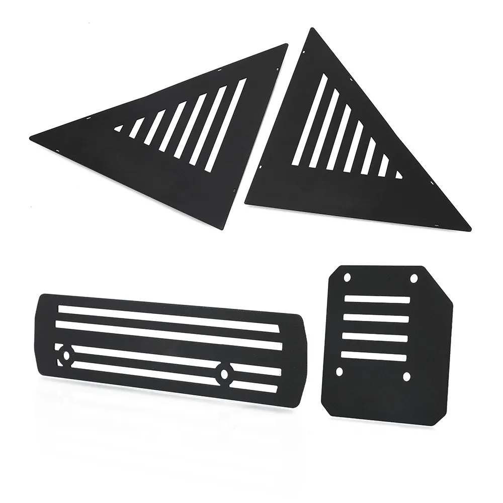 Motorcycle covers triangle ignition coil injector cover Set For BMW K75 K100 K1100 K 75 K 100 K 1100 K75C K75RT K75S 1982-1995