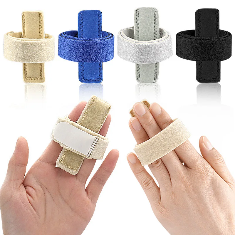 

2PCS Finger Fixing Tape Aluminum Strip Fixing Support Auxiliary Finger Guard Velcro Self-adhesive Adjustable Finger Fixing Tape