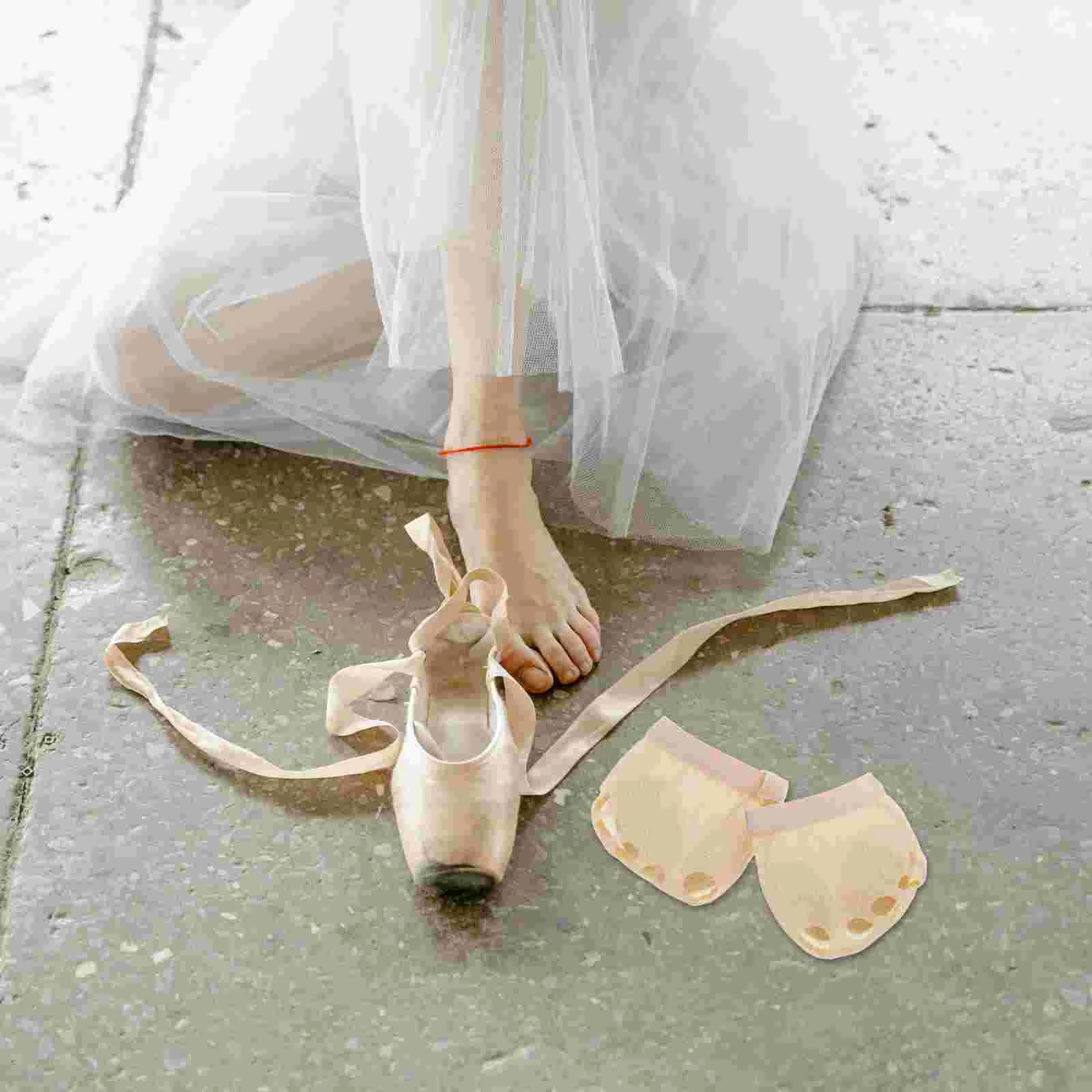 Chaussures de danse élastiques respirantes modernes, coussretours pour l'avant-pied, chaussures de ballet confortables