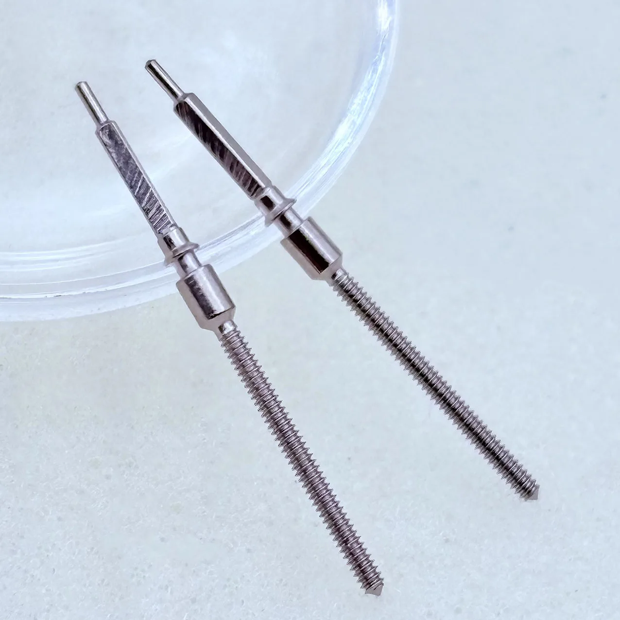 2/5/10/20Pcs Movement Watch Steel Stem Crown Kit Watch Parts For 7750 7751 Movement Watches Stem Spare 0.9 Teeth view 4
