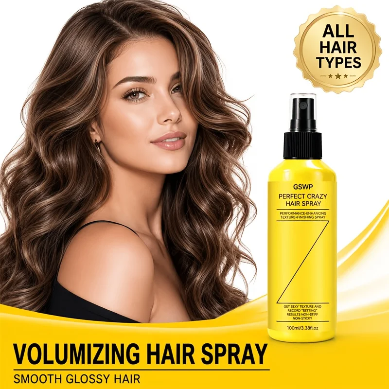 GSWP Volumen- und Fixierspray; schnelle Fixierung, langanhaltendes Volumen, leicht und nicht klebrig, mattes Finish. 100/200 ml. – Detail 5