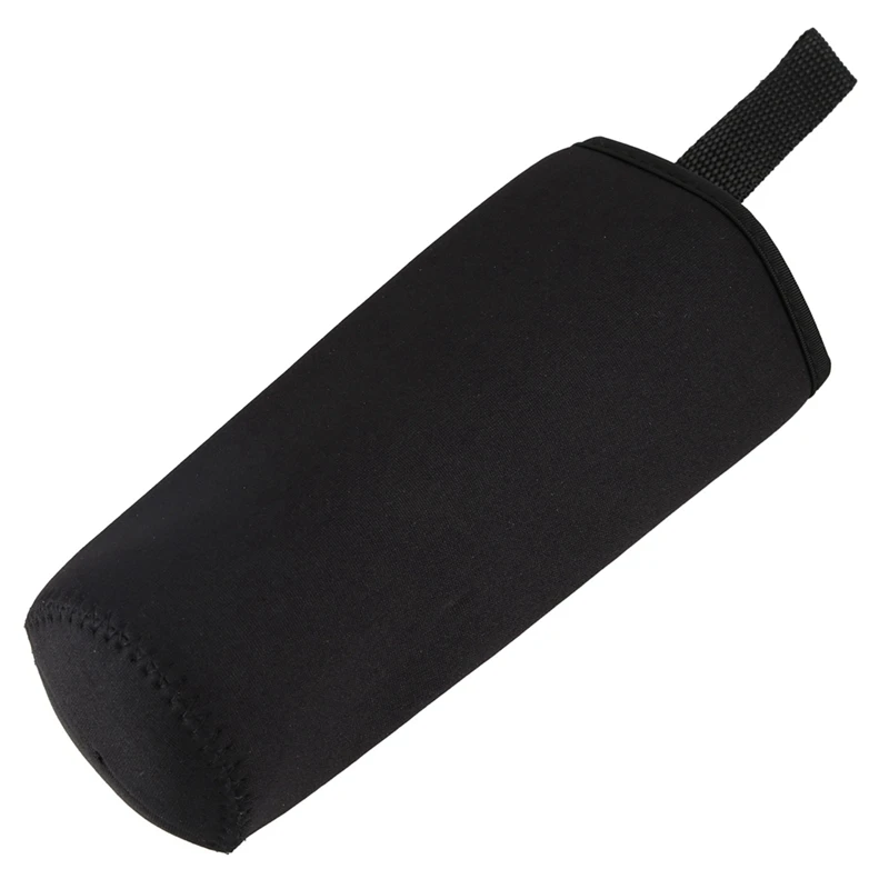 3X tazza in Neoprene isolamento termico coperchio della tazza portaborraccia 360Ml - 550Ml (550Ml nero)