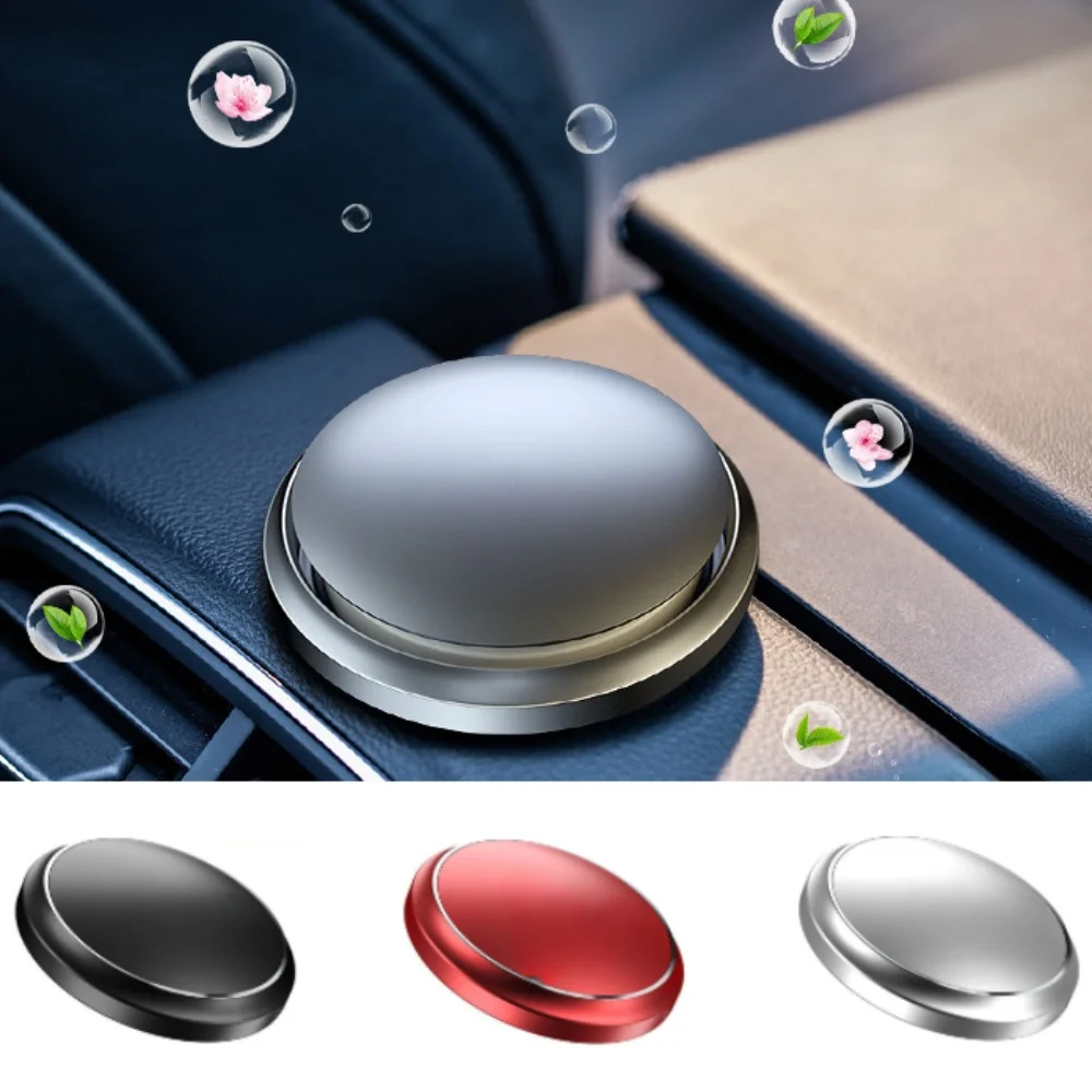 

Car Air Freshener New Aluminum Alloy UFO Styling Perfume Car Accessories Interior Air Fresh Fragrance Auto Air Purifier