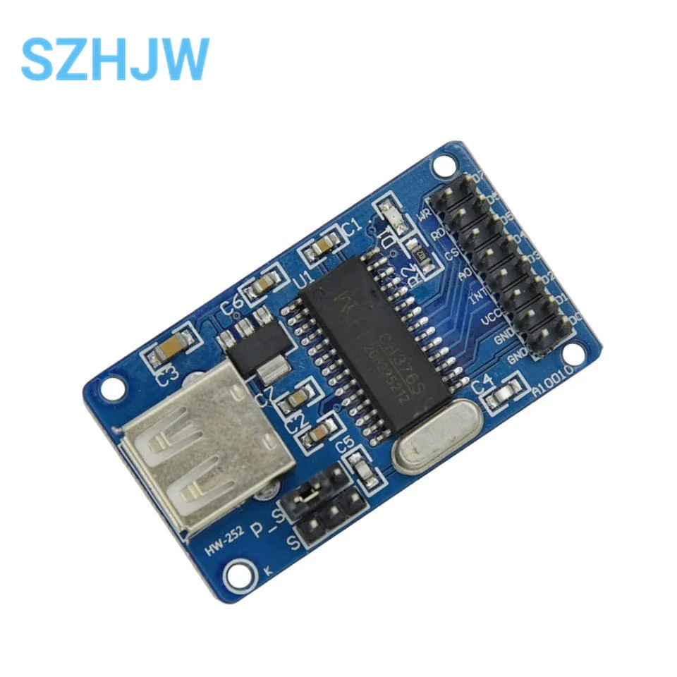 CH376S modul USB Disk USB modul baca/tulis modul antarmuka utama USB
