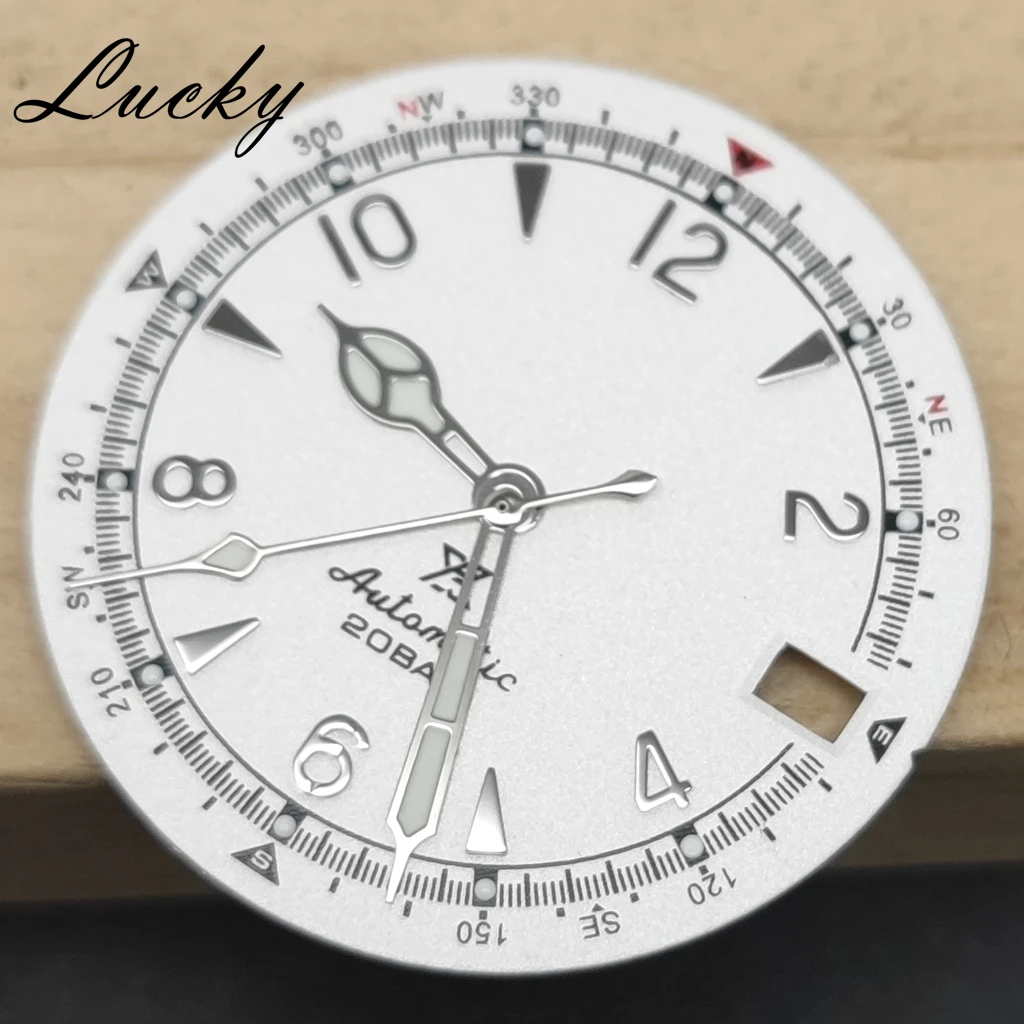 NH35 28.5mm High Quality Mountaineer Dial Set S Dial For SKX Mod For NH35 NH36 4R Movement Modified Replacement Accessorie 5