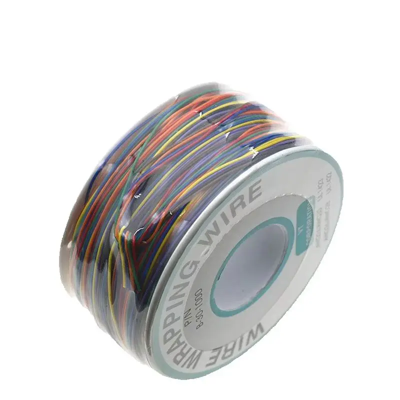 Wire Wrapping Wire OK Wire 8 Colors Mixed PCB Flying Jumpers Soldering Test Cable Kit Single Core