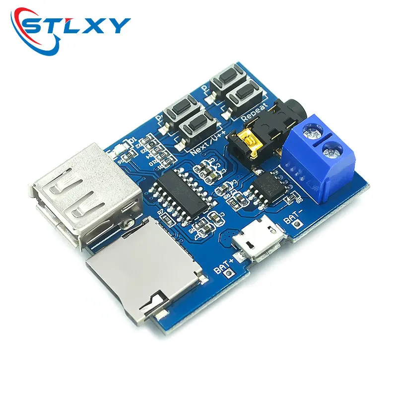 TF card U disk MP3 Format decoder board module amplifier decoding audio Player