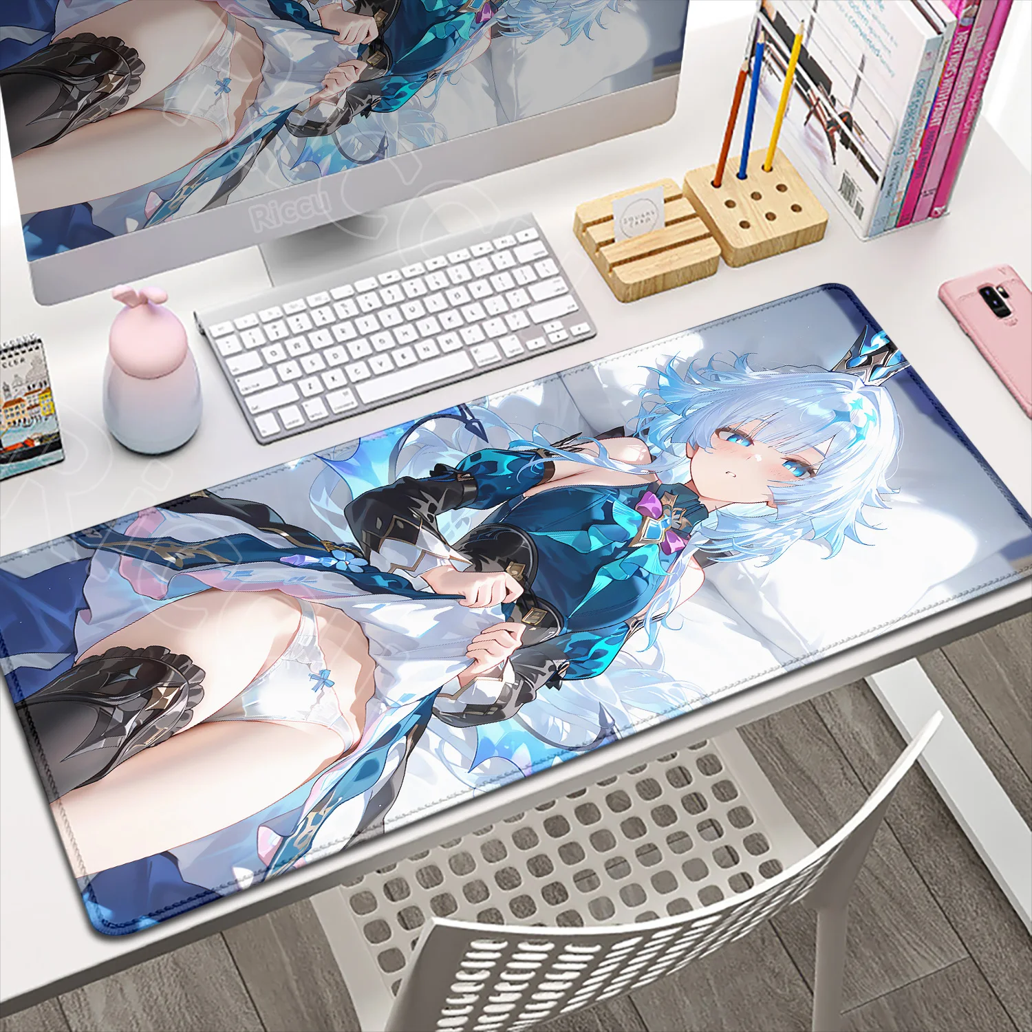 

HD Printing Cerydra Mousepad Laptop Gaming PC Computer Accessories Mouse Pad Gaming Honkai Star Rai Kawaii Girls Anime Desk Mats