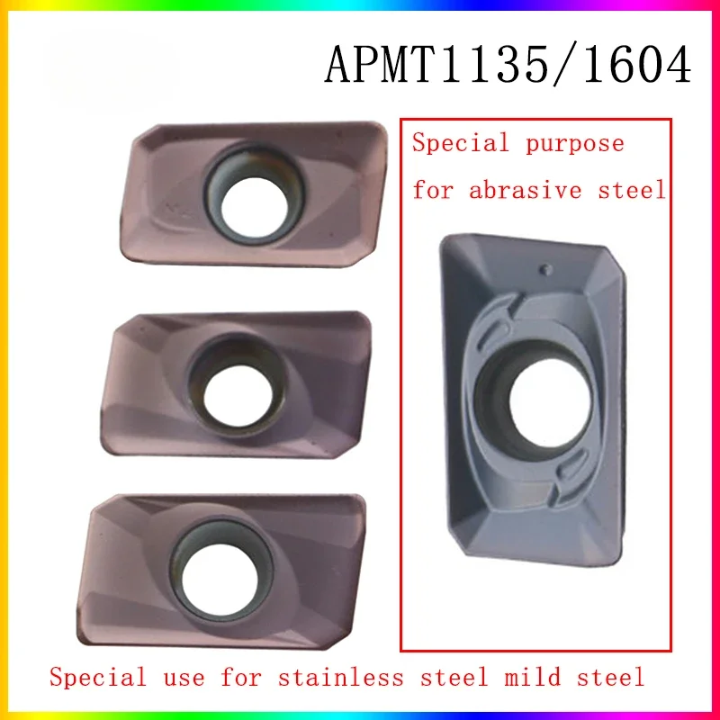 

APMT1135 PDER APMT1604 PDER Inserts is suitable for the grinding stainless steel and mild steel turning tool carbide insert face