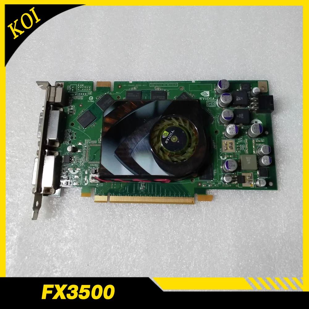 Original For Quadro FX3500 Workstation Professional Graphics Medical Graphics Card 412835-001