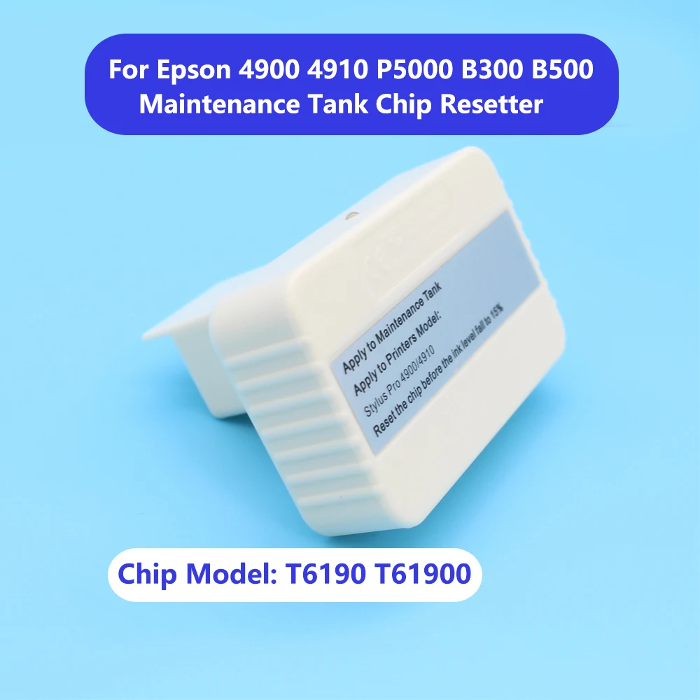 

T6190 T61900 Chip Maintenance Reset Tank Resetter Chip 4900 4910 Reset Tool For Epson 4900 P5000 P5080 Printer Ink Tank Reset