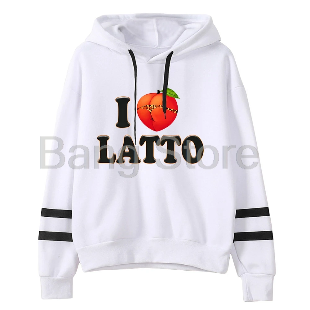 I Love Latto Pullover Hoodie Women Men Hooded Sweatshirt Fashion Long Sleeve Tracksuit